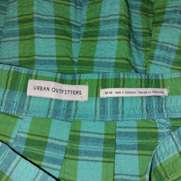 URBAN OUTFITTERS LADIES PLAID MINI PLEATED SKIRT- M - Picture 5 of 5